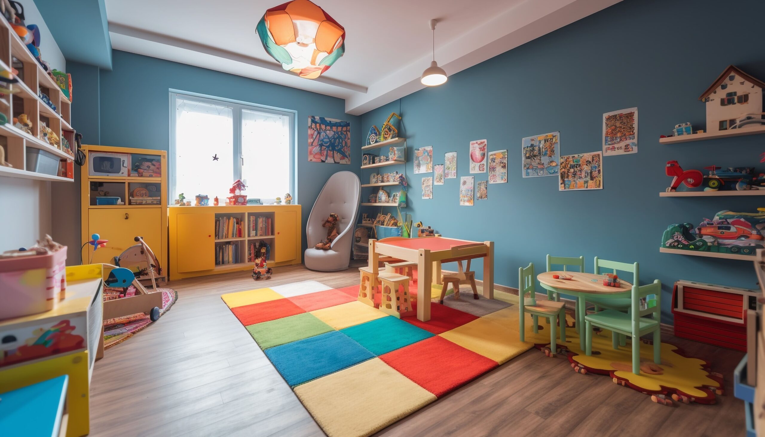 playful-children-playroom-with-modern-design-colorful-decoration-generated-by-ai